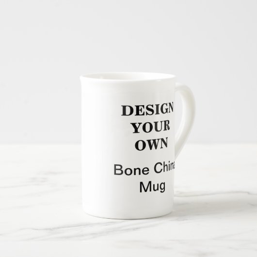 Tasse En Porcelaine Concevez votre propre tasse de porcelaine tendre - (Devant droit)