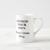 Tasse En Porcelaine Concevez votre propre tasse de porcelaine tendre - (Droite)