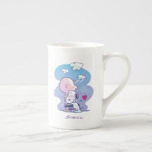 Tasse En Porcelaine Confort et sécurité Charlie & Snoopy Hug