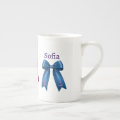 Tasse En Porcelaine Coquette Nautical Bow! (Droite)