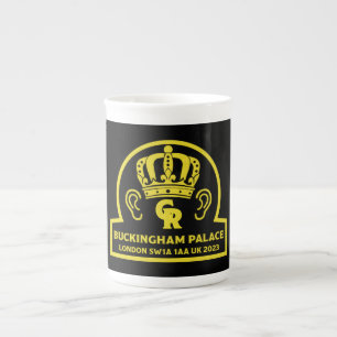 Tasse En Porcelaine Coronation royale du roi Charles anglais
