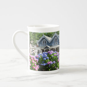 Tasse En Porcelaine Cottages et Hydrangeas - Martha's Vineyard