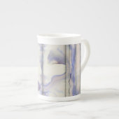 Tasse En Porcelaine Couleur d'aquarelle Violet Free Expression (Devant droit)