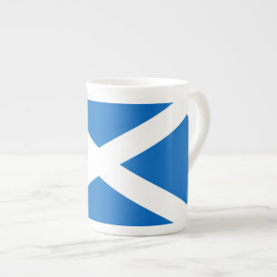 Tasse En Porcelaine Couleurs écossaises Cross Scotland