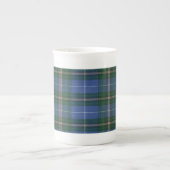 Tasse En Porcelaine Coupe Bone China Nova Scotia Tartan (Devant)