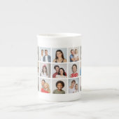 Tasse En Porcelaine Create Your Own 21 Photo Collage  (Devant)