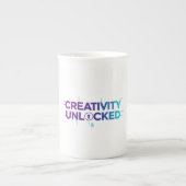Tasse En Porcelaine Creativity Unlocked (Devant)