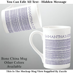 Tasse En Porcelaine Créez Votre Propre Long Message Caché 148BW Nouvea