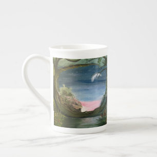 Tasse En Porcelaine Crescent Moon, par Gary Poling