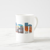 Tasse En Porcelaine Crowns of Utah (Devant droit)