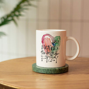 Tasse En Porcelaine Cute Girly 'Jamais trop occupée pour Fizzy'