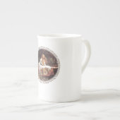 Tasse En Porcelaine Dame de Shallot (Devant droit)