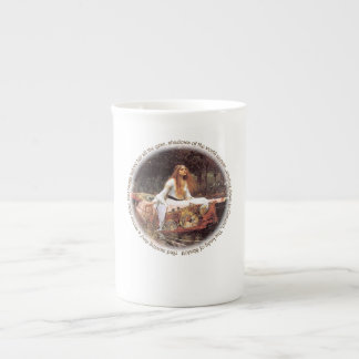 Tasse En Porcelaine Dame de Shallot