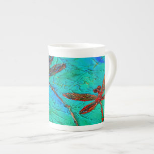 Tasse En Porcelaine Danse Dragonfly