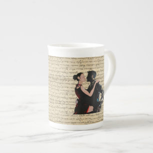 Tasse En Porcelaine Danseurs de tango