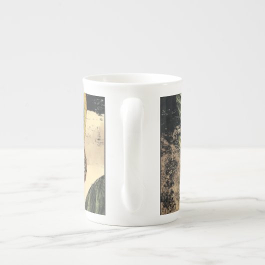 Tasse En Porcelaine Dark Nature Scene par Vision Studio (Dos)