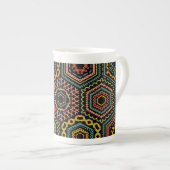 Tasse En Porcelaine décoration (Devant droit)