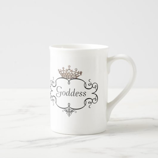 Tasse En Porcelaine "Déesse" (Droite)