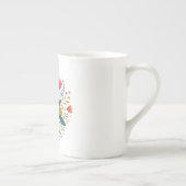 Tasse En Porcelaine design floral (Droite)