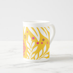 Tasse En Porcelaine Design floral 24