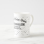 Tasse En Porcelaine Design From Scratch - (Devant droit)