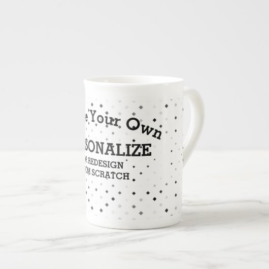 Tasse En Porcelaine Design From Scratch - (Devant droit)