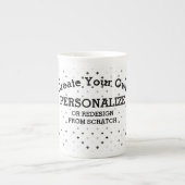 Tasse En Porcelaine Design From Scratch - (Devant)