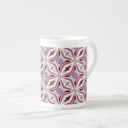 Tasse En Porcelaine Design Motif unique (Devant droit)