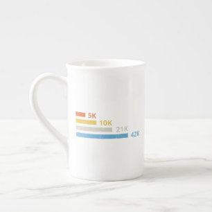 Tasse En Porcelaine Distances de course II - 5K 10K 21K 42K Marathoner