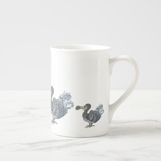 Tasse En Porcelaine Dodo oiseau éteint (Droite)