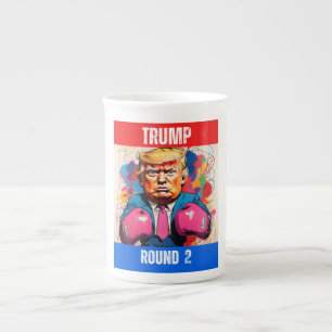 TASSE EN PORCELAINE DONALD TRUMP - ROND 2