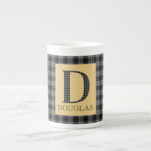 Tasse En Porcelaine Douglas Tartan Monogram D