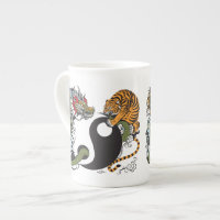 dragon and tiger yin yang