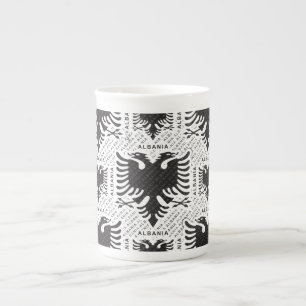 Tasse En Porcelaine Drapeau albanais 3