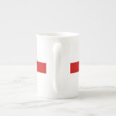 Tasse En Porcelaine Drapeau d'ulster d'Irlande du Nord (Dos)