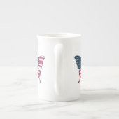 Tasse En Porcelaine Drapeau papillon américain Design-62616 (Dos)