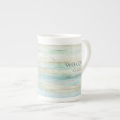 Tasse En Porcelaine Driftwood Ocean Beach House Coastore (Devant droit)