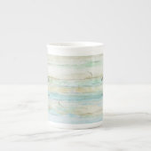 Tasse En Porcelaine Driftwood Ocean Beach House Coastore (Devant)