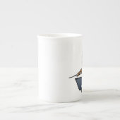 Tasse En Porcelaine Drôle Chouette (Devant)