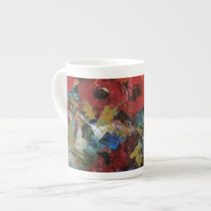 Tasse En Porcelaine Éclaboussure de couleur II