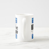 Tasse En Porcelaine École de police (Dos)