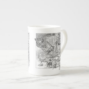 Tasse En Porcelaine École de souris