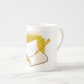 Tasse En Porcelaine Écriture Lover (Devant droit)