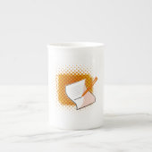 Tasse En Porcelaine Écriture Lover (Devant)