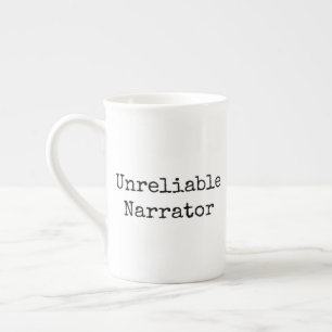 Tasse En Porcelaine Écrivain - Narrateur non fiable I