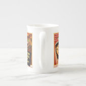 Tasse En Porcelaine Écureuil de l'espace (Dos)