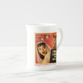 Tasse En Porcelaine Écureuil de l'espace (Devant droit)