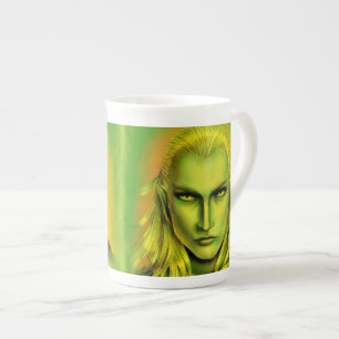 Tasse En Porcelaine Elfe de la Forêt de Malé Falln