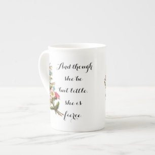 Tasse En Porcelaine Elle est citation impertinente féroce de