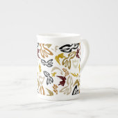 Tasse En Porcelaine Elves, Butterflies and Masks 1 (Devant droit)